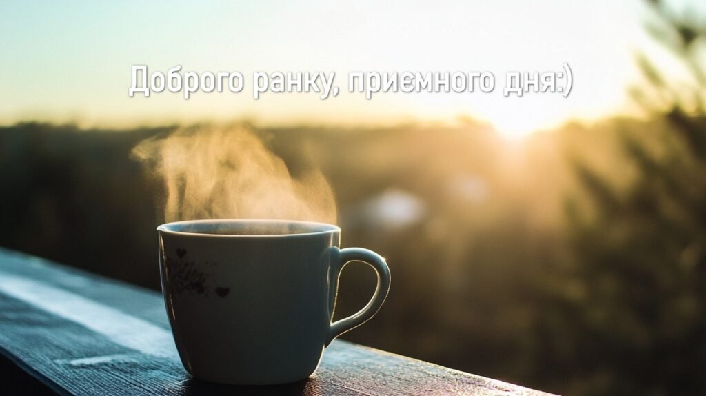 добрий ранок